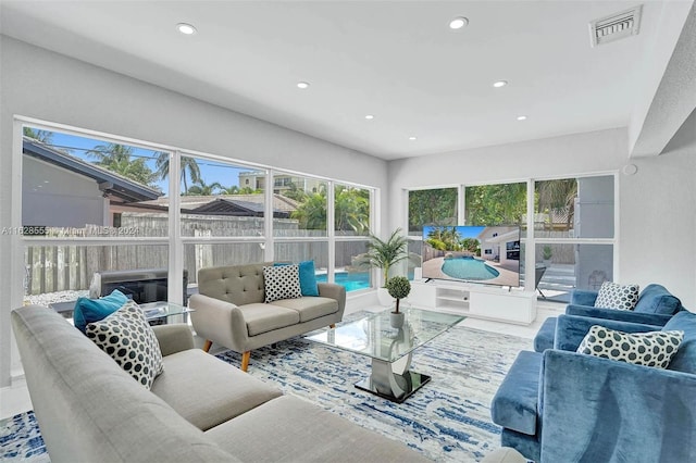 view of living room