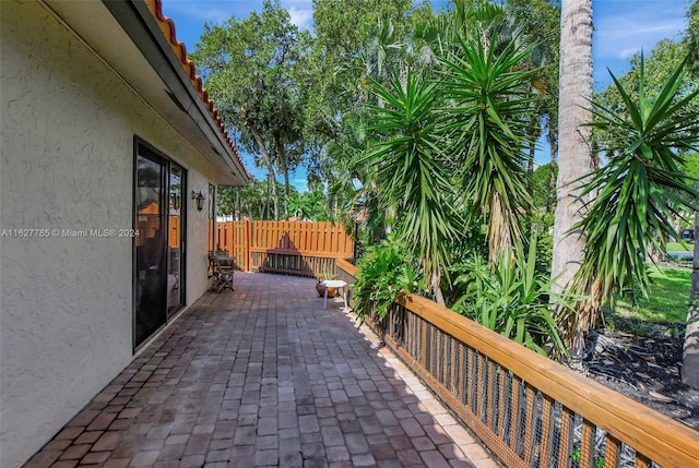 view of patio