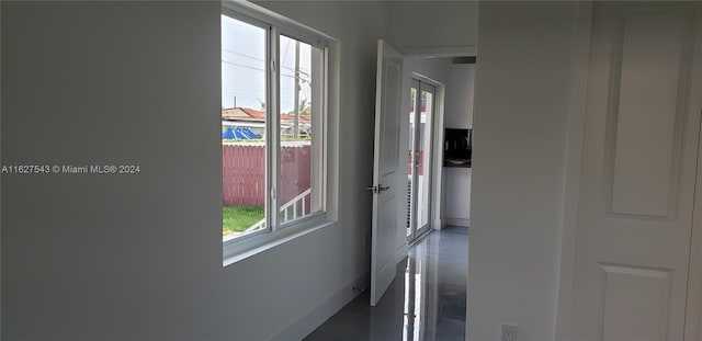 doorway featuring a wealth of natural light