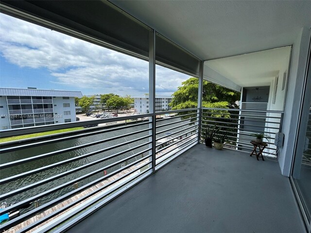 3600 NE 170th St Unit 411, North Miami Beach, FL 33160 - view of balcony