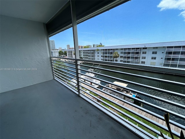 3600 NE 170th St Unit 411, North Miami Beach, FL 33160 - balcony featuring a view of city