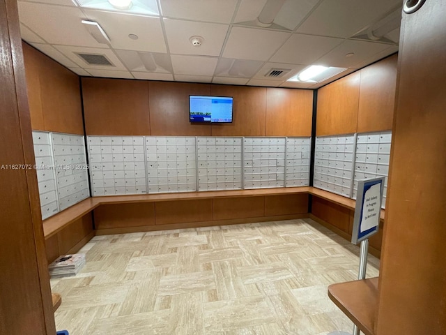 31 SE 5th St Unit 3008, Miami, FL 33131 - view of community featuring mail area and a paneled ceiling