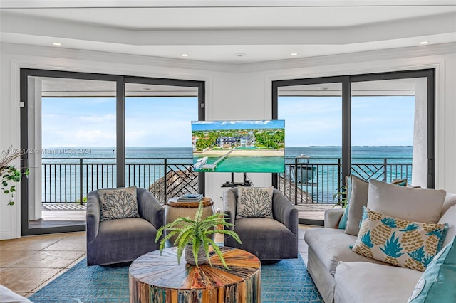 view of living room