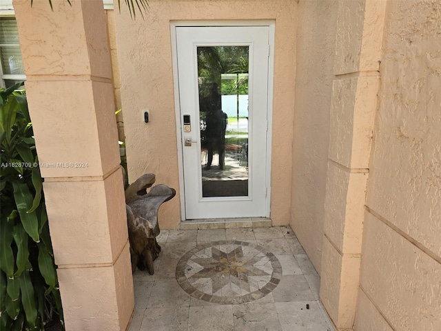 view of property entrance