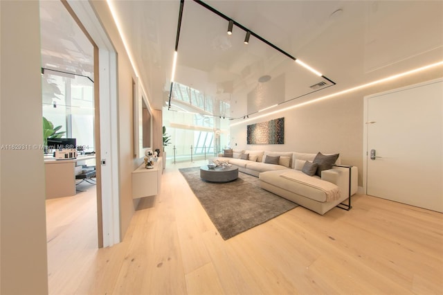 17121 Collins Ave Unit Ph4803, Sunny Isles Beach, FL 33160 - living area featuring light wood finished floors