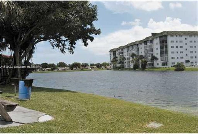 view of water feature