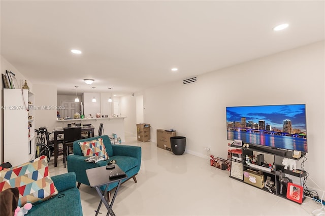 view of living room