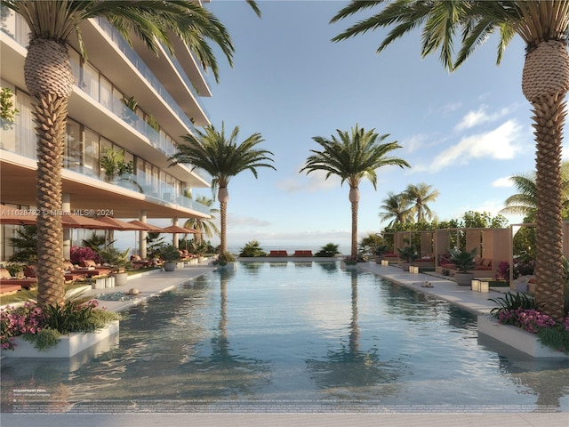 1177 Hillsboro Mile Unit 501, Hillsboro Beach, FL 33062 - view of pool