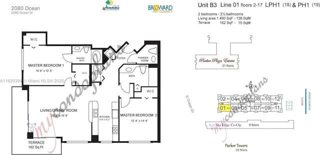 2080 S Ocean Dr Unit 701, Hallandale Beach, FL 33009 - room layout