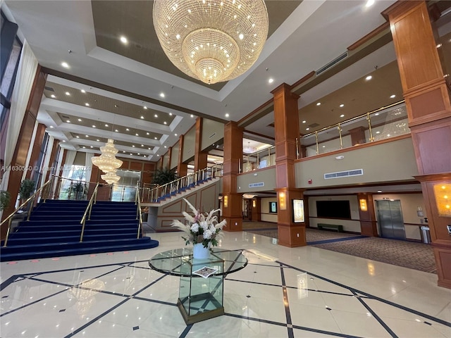 view of building lobby