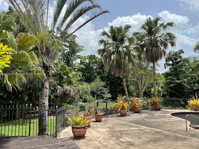 view of patio