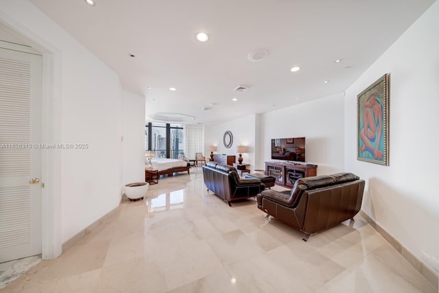 view of living room