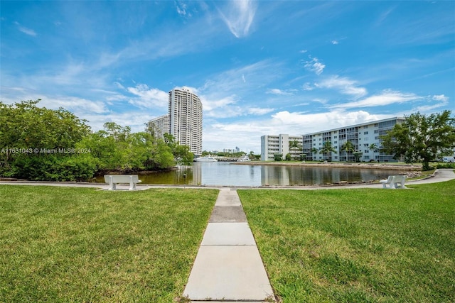 property view of water