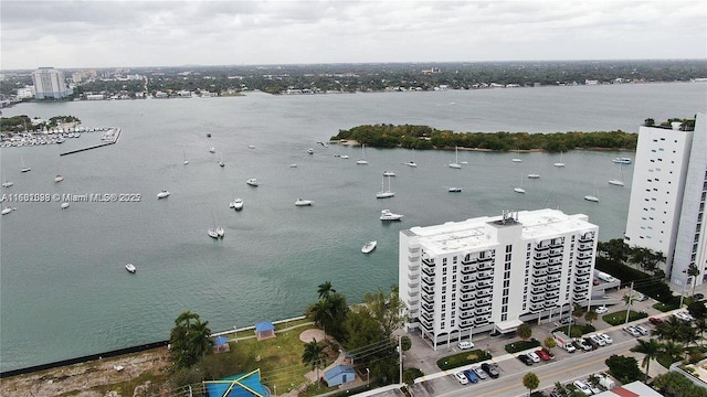 7928 W Dr Unit 303, North Bay Village, FL 33141 - bird's eye view of a large body of water