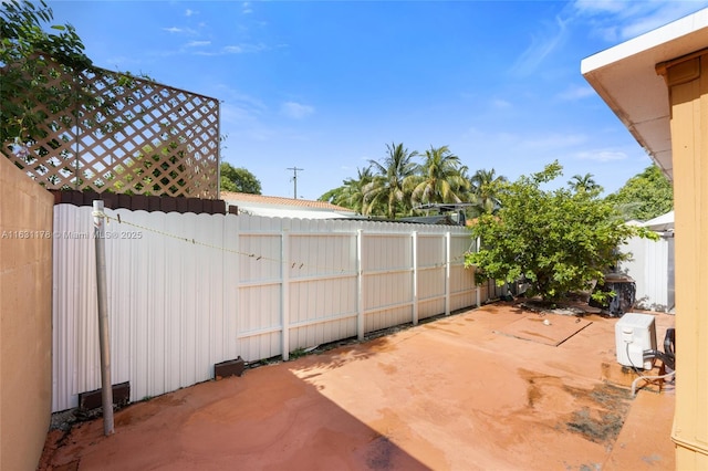 2901 SW 21st St, Miami, FL 33145 - fenced backyard featuring a patio