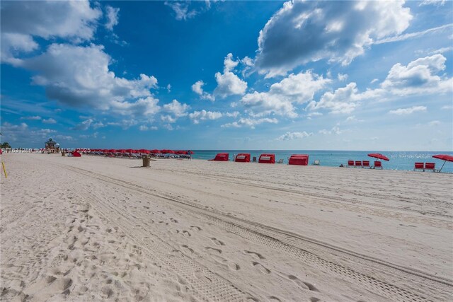 17749 Collins Ave Unit 1802, Sunny Isles Beach, FL 33160 - water view featuring nearby beach