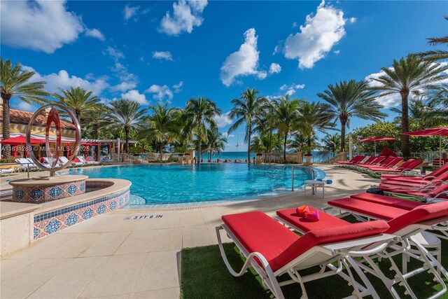 17749 Collins Ave Unit 1802, Sunny Isles Beach, FL 33160 - view of community pool