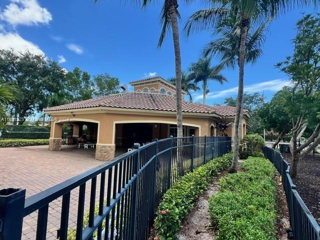 view of home's exterior with a gazebo