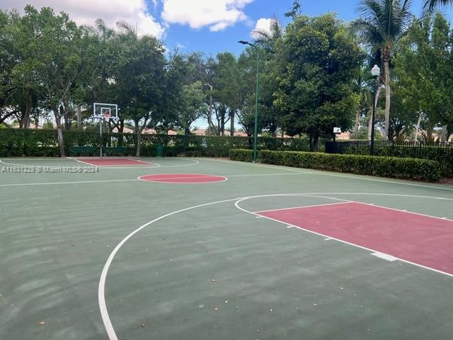 view of sport court