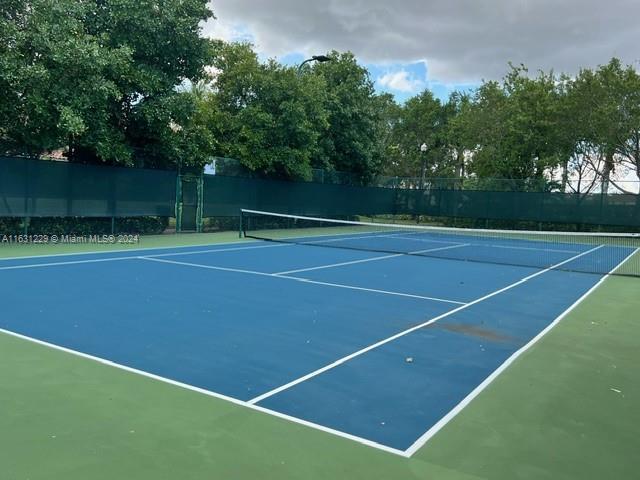 view of sport court