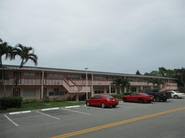 view of car parking