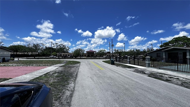 view of road