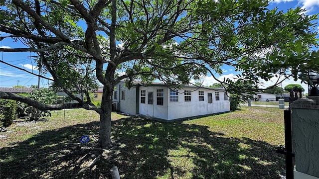 view of yard