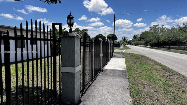 view of gate