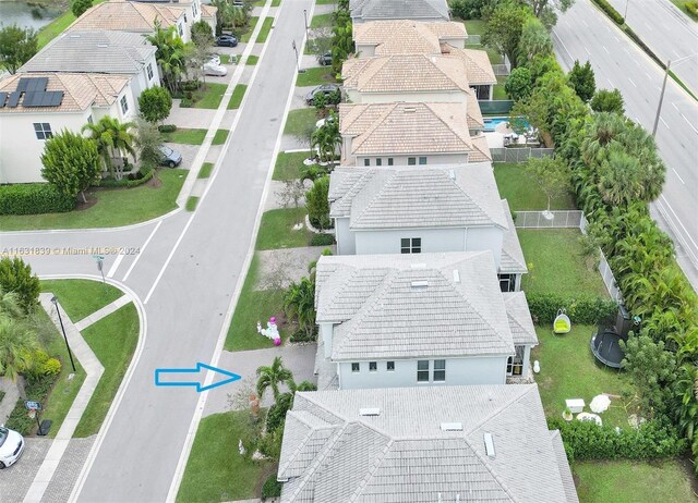 4414 Ficus St, Hollywood, FL 33021 - bird's eye view featuring a residential view