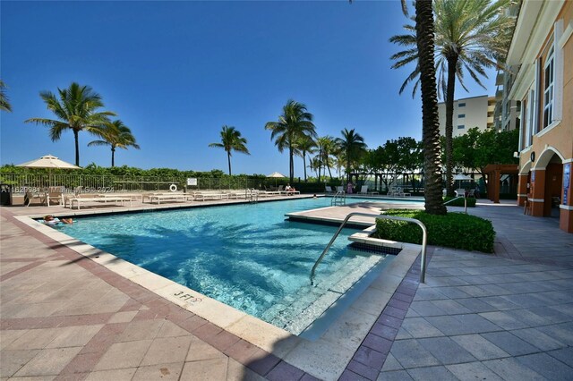 view of swimming pool