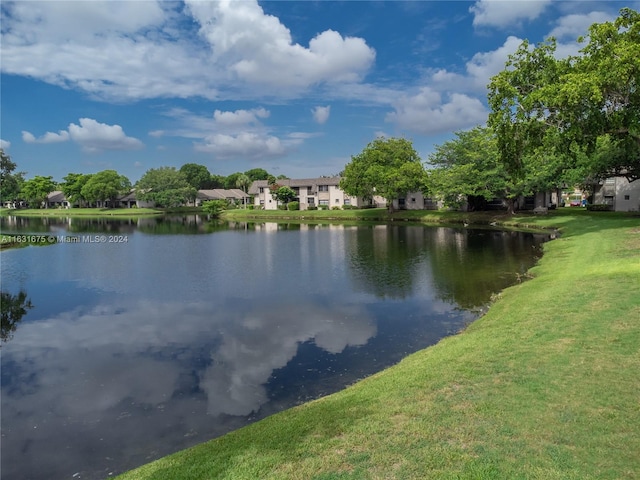 property view of water