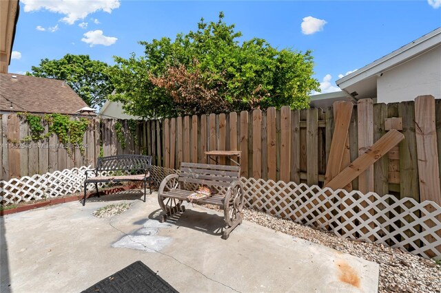 view of patio