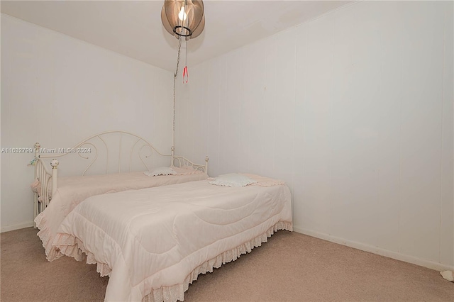 bedroom featuring carpet floors