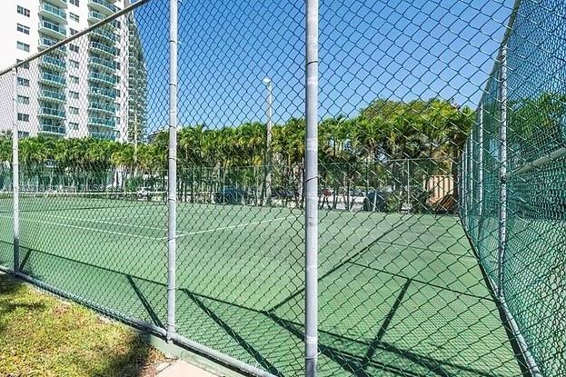 view of tennis court