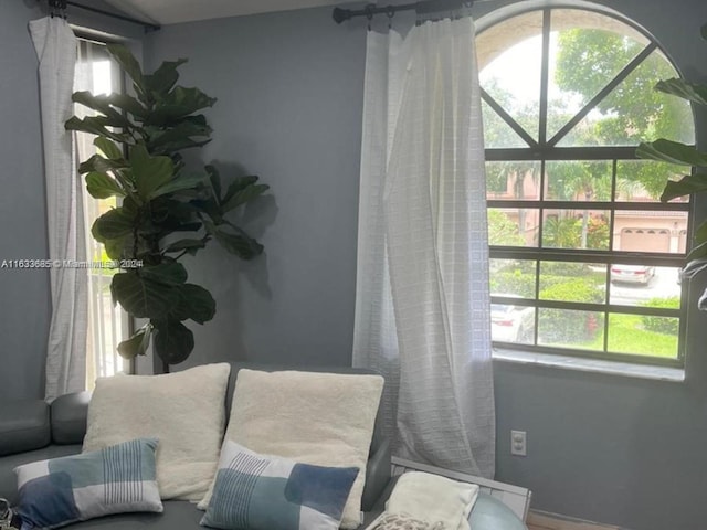 view of sitting room