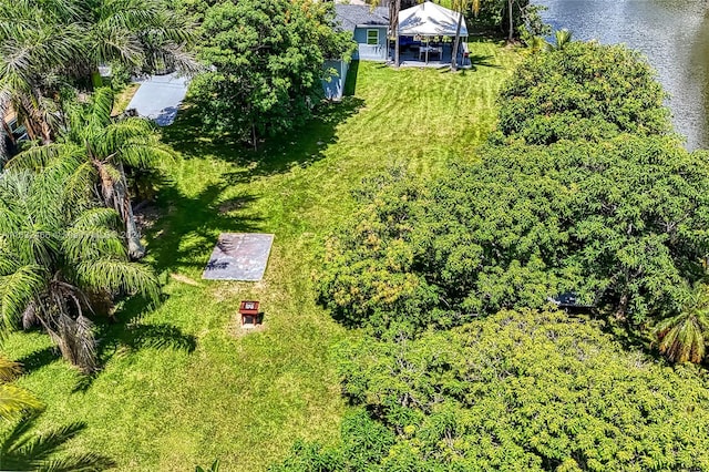 216 SW 6th St, Hallandale Beach, FL 33009 - bird's eye view featuring a water view