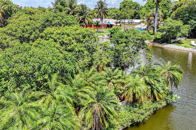216 SW 6th St, Hallandale Beach, FL 33009 - aerial view with a water view