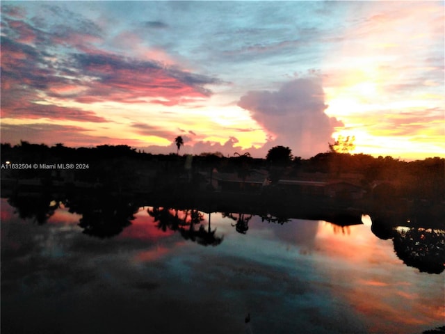 property view of water