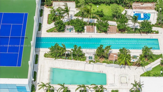 bird's eye view