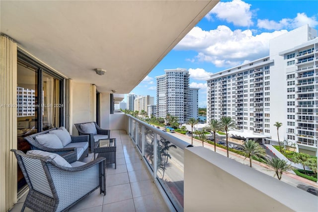 5757 Collins Ave Unit 801, Miami Beach, FL 33140 - balcony featuring a view of city