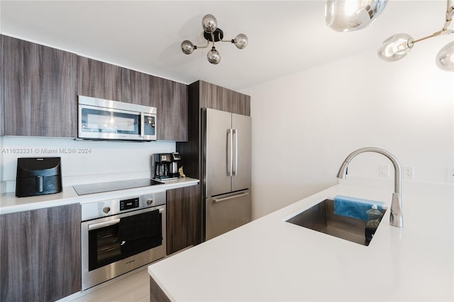 kitchen featuring sink and stainless steel appliances