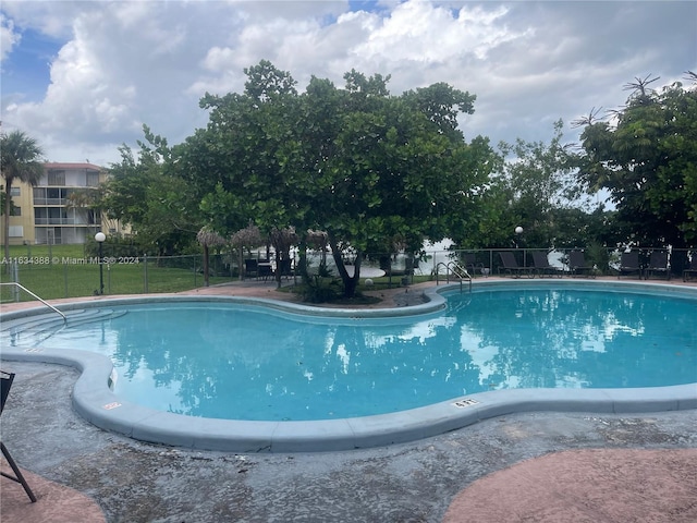 view of swimming pool