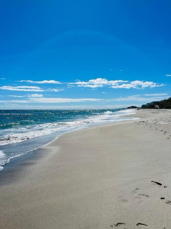 water view with a beach view