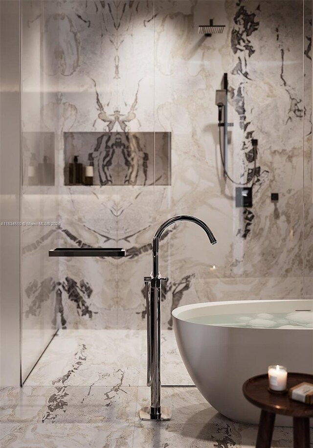 bathroom featuring tile patterned floors