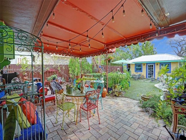 view of patio / terrace