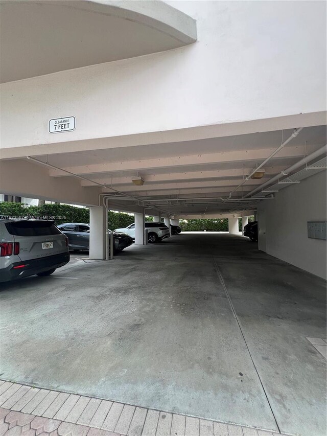 1140 101st St Unit 202-B, Bay Harbor Islands, FL 33154 - view of garage