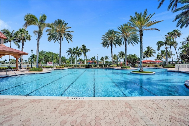 view of swimming pool