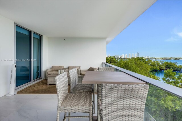 17111 Biscayne Blvd Unit 304, North Miami Beach, FL 33160 - balcony with a water view