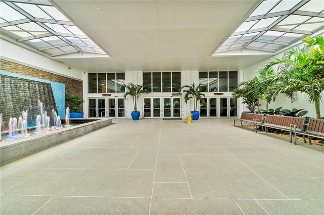 view of patio / terrace featuring french doors