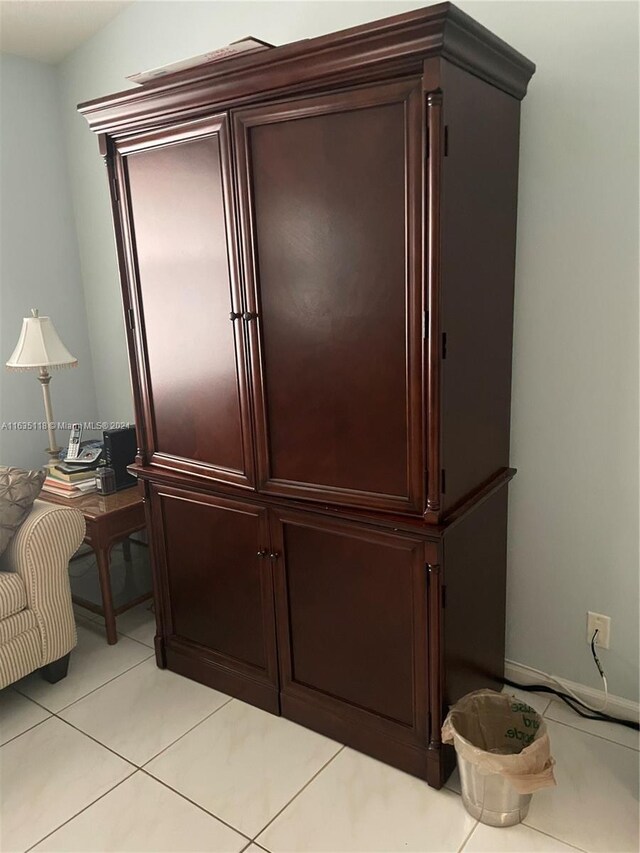 view of closet